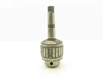 Jacobs 20N Drill Chuck Heavy Duty Ball Bearing 3/8-1" Cap No 4 Morse Shank