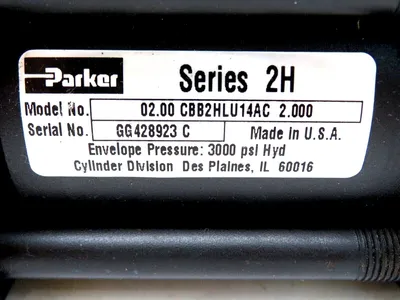 NEW PARKER 02.00 CBB2HLU14AC 2.000 SERIES 2H 0200CBB2HLU14AC2000