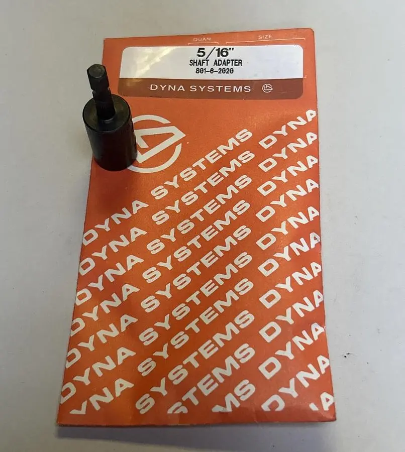 New | in-Stock DYNA SYSTEMS 5/16INCH Arbors & Adapters Ohio US | Surplus Asset Holdings #1249550
