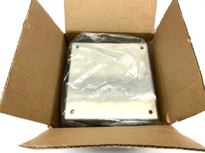USED HAMMOND ALUMINUM ENCLOSURE JUNCTION BOX