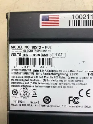 USED N-TRON 105TX-POE