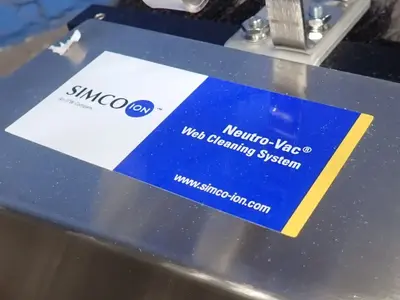 Simco Ion 24" Neutro-vac Web Cleaning System