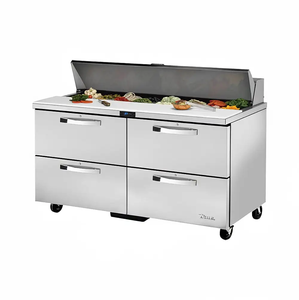 Used True TSSU-60-16D-4-HC-SPEC3 Food Prep Tables Illinois US | Falcon Restaurant Supply #1374155