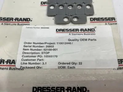 New | in-Stock Dresser-Rand Stop 22-Pack Air Compressor Parts Michigan US | Maverick Industrial Sales #1489293