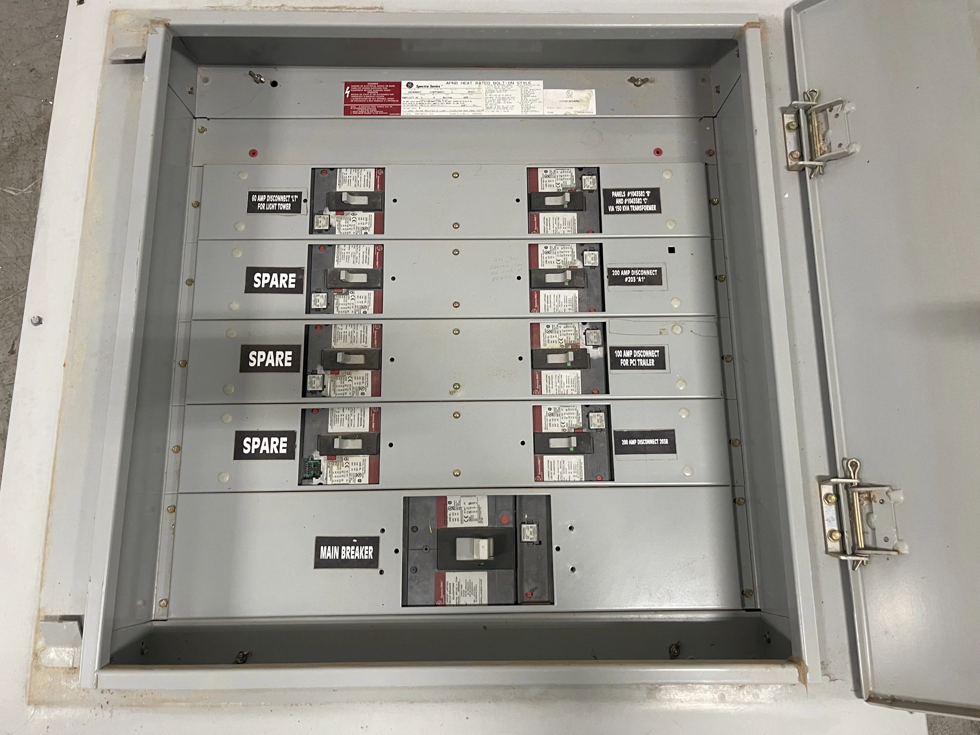 USED GENERAL ELECTRIC /CAT. NO: D01098AAT