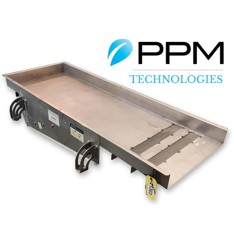 Used PPM TECHNOLOGIES VF ADVANCE Vibratory Feeders West Virginia US | JM Industrial #490835