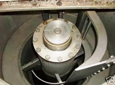 Western States 40 x 24 Quadramatic perforate basket centrifuge, 316SS.