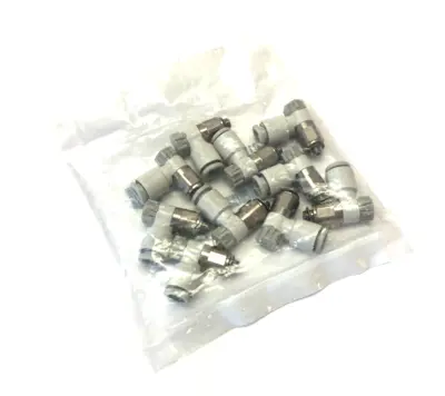NEW SMC ONE-TOUCH FLOW CONTROL VALVE FITTING 6MM OD TUBE