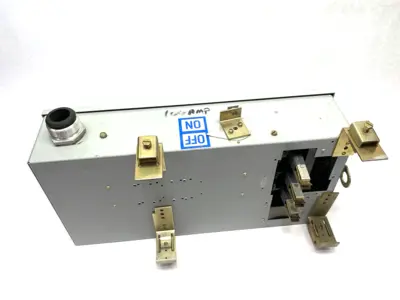 USED WESTINGHOUSE, CUTLER-HAMMER FUSIBLE BUSWAY SWITCH 3-WIRE 3-PHASE