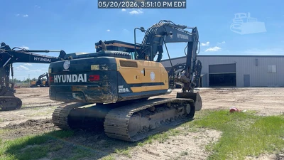 Used 2023 HYUNDAI HX210AL Crawler Excavators Georgia US | National Equipment Dealers #1517085