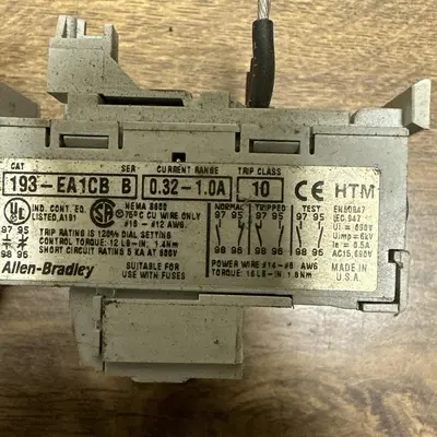 USED ALLEN-BRADLEY 193-EA1CB