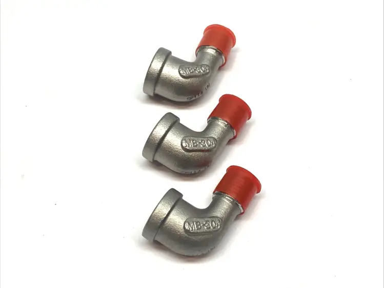 New | in-Stock Merit Threaded Elbow Fitting 90 Degrees 1/4" NPT LOT OF 3 Valves/Fittings Michigan US | Maverick Industrial Sales #1397904