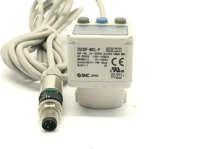 Used SMC ZSE80F-N02L-P Pressure Switches Michigan US | Maverick Industrial Sales #1389845