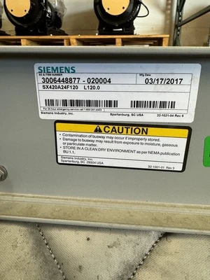 Used Siemens SX420A24F120 Power Feeders California US | Davliegogo LLC #1705632