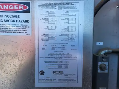 USED INDUSTRIAL COMMERCIAL EQUIPMENT ICE BMAE 115