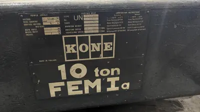 KONE 10 Ton Trolley Hoists | Highland Machinery & Crane (4)