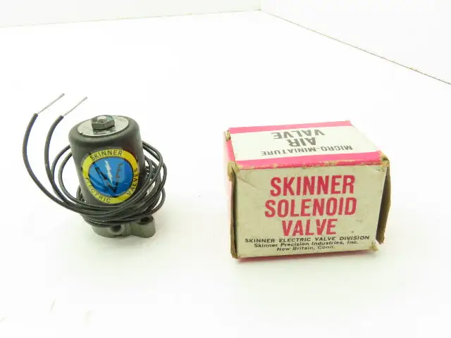 Honeywell Skinner MBD030 Solenoid Valve 3-Way NC 12VDC 150 PSI 1/16" NPT