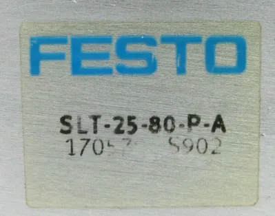 NEW FESTO SLT-25-80-P-A MINI SLIDE 170579 SLT2580PA