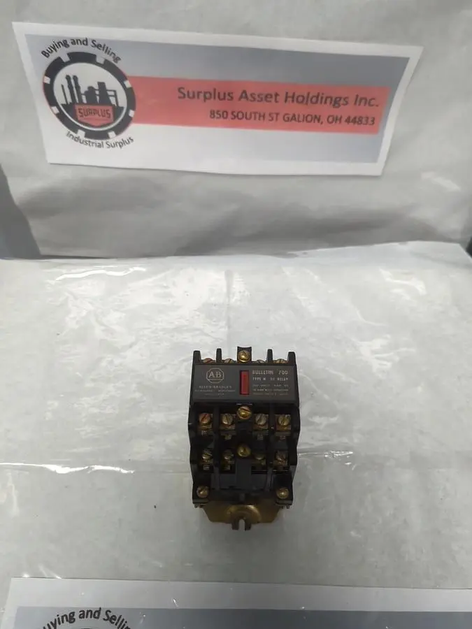 Used ALLEN-BRADLEY 700-N800A1 Miscellaneous Equipment (Electrical & Power) | Surplus Asset Holdings #1199012