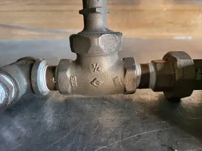 3/4" Class 150S Gate Valve w/ Flowmeter