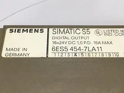 USED SIEMENS 6ES5 454-7LA11