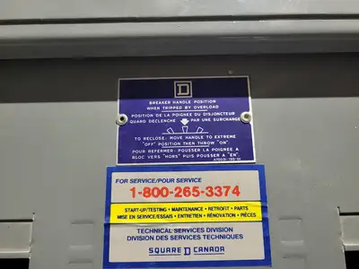 USED SQUARE D YBL4242