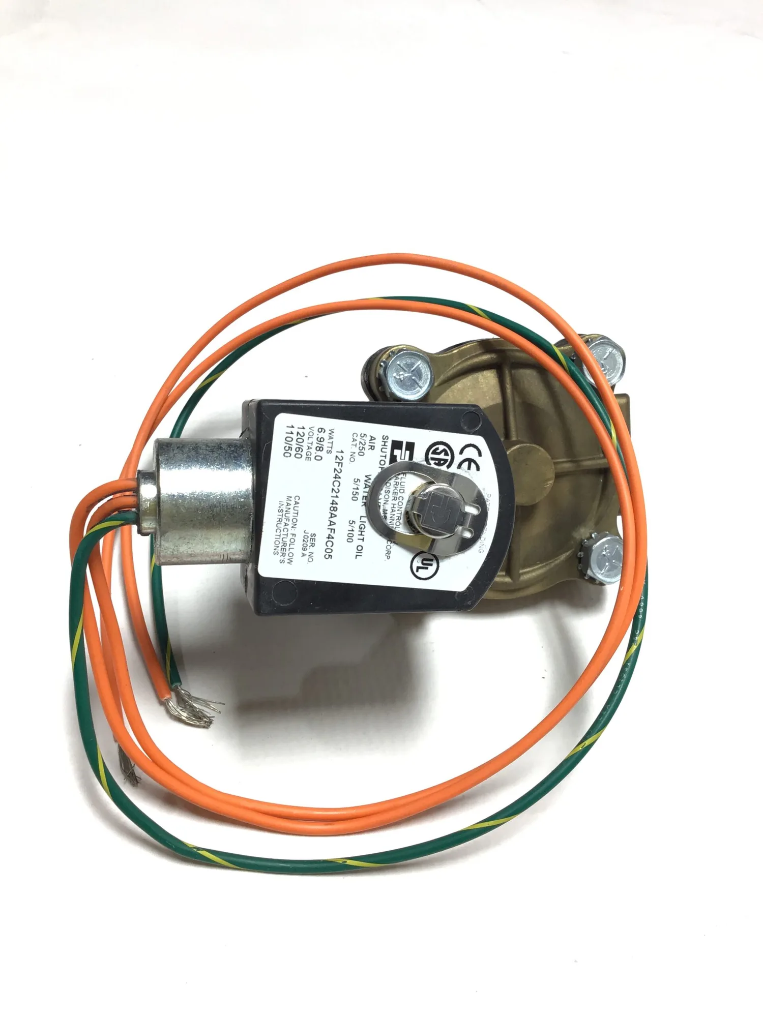 Parker 12F24C2148AAF4C05 Solenoid Valve
