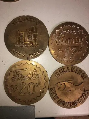 3507-700 Assorted Group Lot of 50 Antique Mixed Master Brocading Templates – Bronze and Brass Material