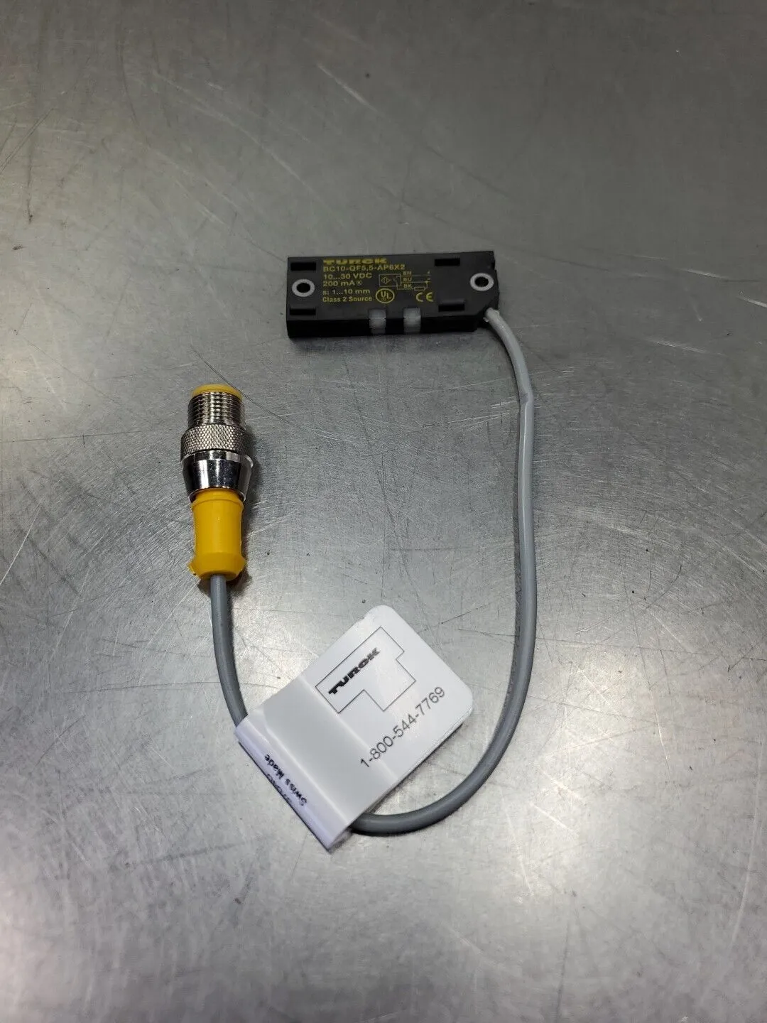 TURCK BC10-QF5.5-AN6X2-0.2M-RS 4T Proximity Switch. 5E-19