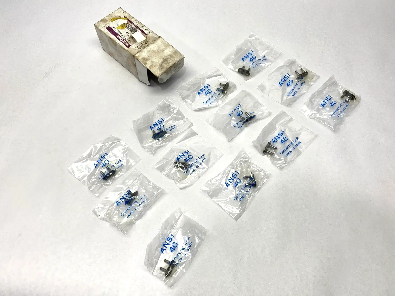 New | in-Stock HKK Chain Connecting Link PACKAGE OF 12 Parts & Accessories (Material Handling) Michigan US | Maverick Industrial Sales #1392953