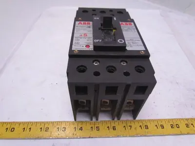 ABB UXAB 727131 R 103 3 Pole 20A Circuit Breaker 480VAC 500VDC