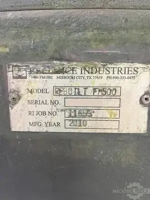 USED RELIANCE FM500