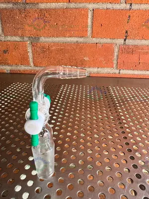 Used CHEMGLASS FLOW CONTROL ADAPTER, 90 DEGREE, 24/40 INNER JOINT, W/ PTFE STOPCOCK Glassware - Other California US | Equipment Lab #1411869