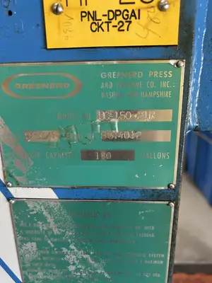 Used _UNKNOWN_ _UNKNOWN_ Hydraulic Presses New York US | Apex Auctions #1761862