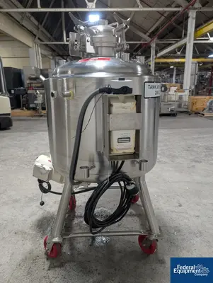 USED Precision 200 Liter Precision Stainless Reactor, 316L S/S, 45/90#