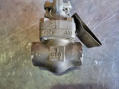 1" Class 800 Globe Valve API 602
