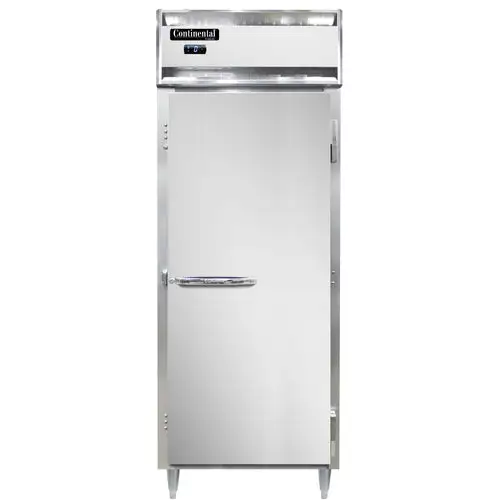 Continental D1FEN 28 1/2" Designer Line One Section Reach In Freezer, (1) Right Hinge Solid Door, 115v