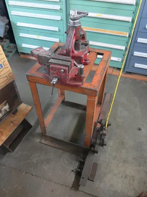 Roper Whitney Pexto No. 455 Combination Angle Iron Shear, Notcher, Bender