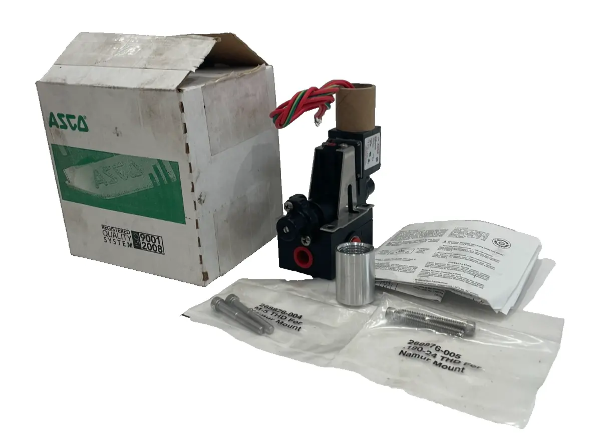 NEW ASCO WT8401B202M SOLENOID VALVE 120/60,110/50