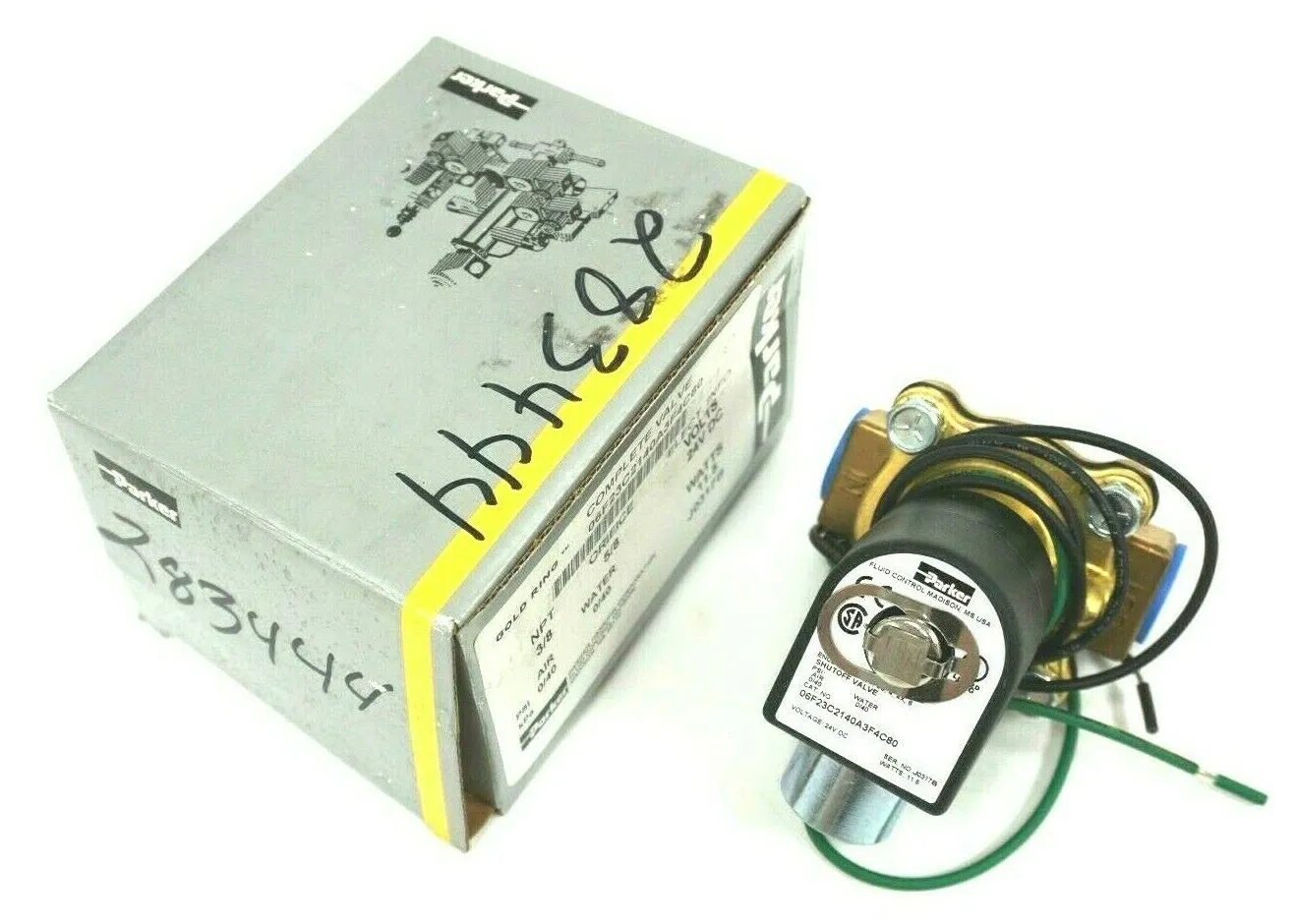 NEW PARKER 06F23C2140A3F4C80 GOLD RING COMPLETE VALVE