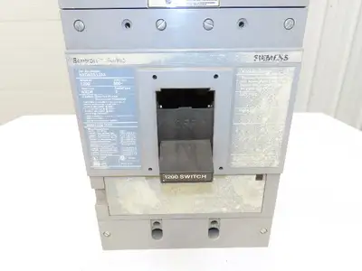 Siemens NXD63S120A Sentron Circuit Breaker 1200A 600V 3 Pole Magnetic Adj