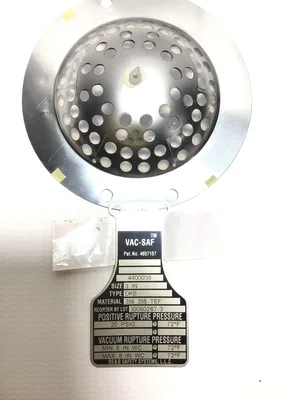 BS&B VAC-SAF 4400038 Vacuum Rupture Disk 3″