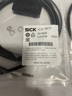 SICK LL3-TK77 Optical Fiber Cable 2.2mm x 2000mm -NIB lot of 2