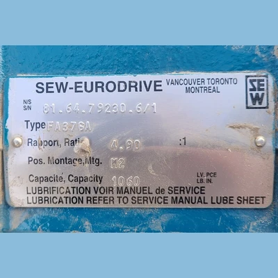USED SEW-EURODRIVE FA376A