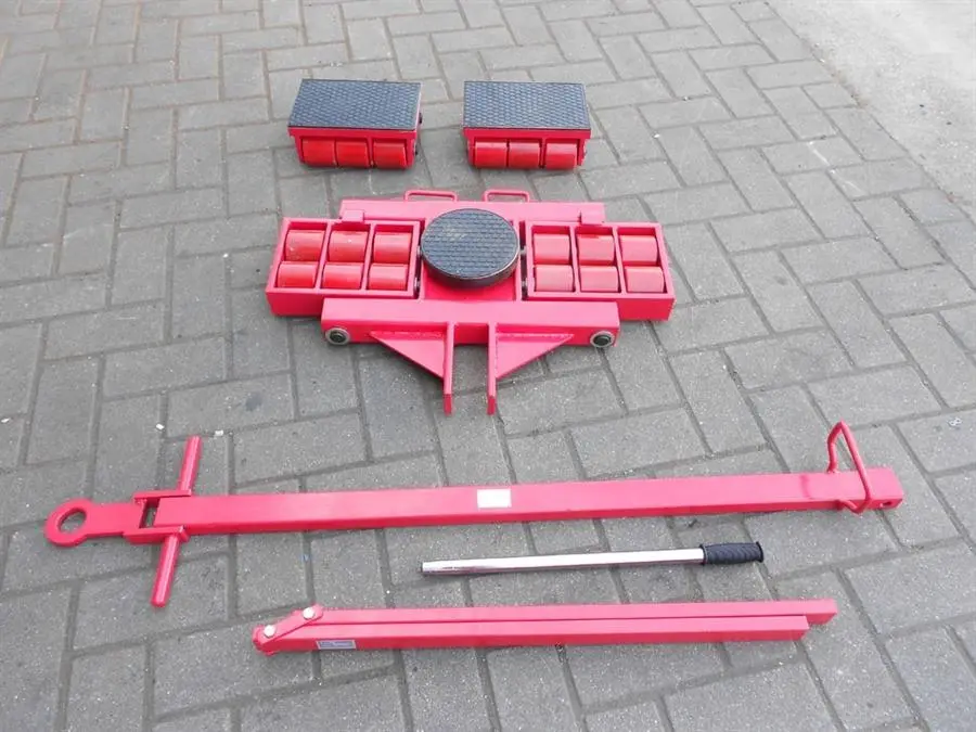 USED TROLLEY SYSTEM FOR MOVING MACHINERY 24 TON