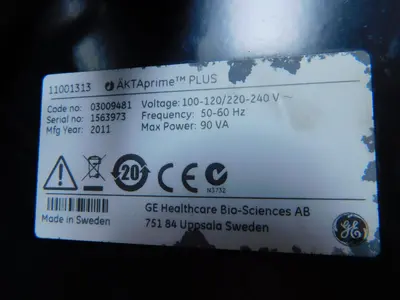 Used GE AKTA PRIME PLUS Miscellaneous Laboratory Equipment Texas US | Aucto #1455901
