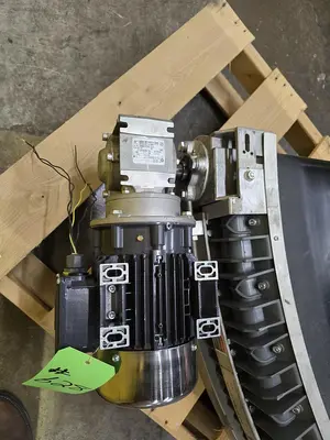 Used TRANSNORM BELTED CURVE CONVEYOR Belt Conveyors Wisconsin US | Packer City Sales #1297959