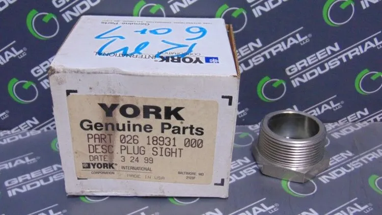 Used YORK _UNKNOWN_ Chiller & Refrigeration Parts Wisconsin US | Green Industrial #670870