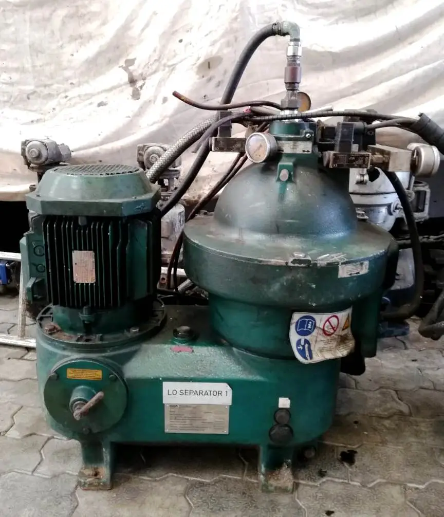 Westfalia OSD 18-0136-067/10 fuel oil purifier, SS.