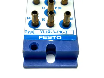 Used Festo VL/O-3-PK-3 Parts (Hydraulics and Pneumatics) Michigan US | Maverick Industrial Sales #1489847
